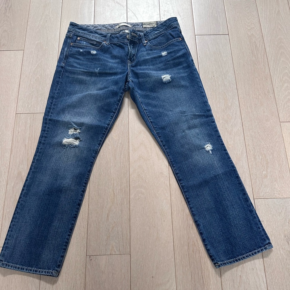 GAP Women's Straight Leg Jeans - Blue